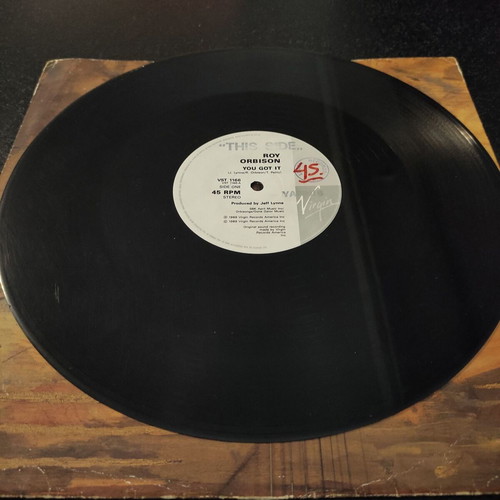 Roy Orbison You Got It 12″ Maxi-Single vinyl used UK 1989