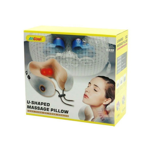Andowl Neck Massage Pillow rechargeable wireless