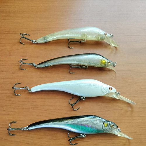 Sebile artificial lures like new without scratches