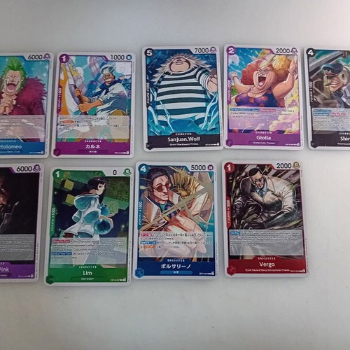 One Piece Cards set of 37 like new