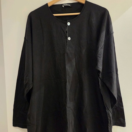 Parthenis Mykonos Athens long-sleeve shirt like new, size XL, black