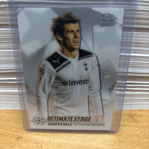 2025-26 Topps UCC Flagship Gareth Bale Ultimate Stage Chrome card new