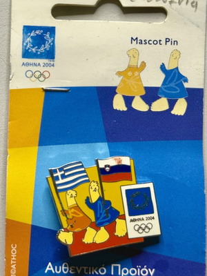 Phoebus & Athena Athens 2004 Olympic Pin Limited Edition Mint