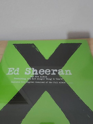 2 LP Ed Sheeran – X, καινούργιο, σφραγισμένο, 2014