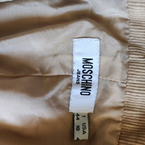 Love Moschino Corduroy Jacket used, beige, size 44 medium