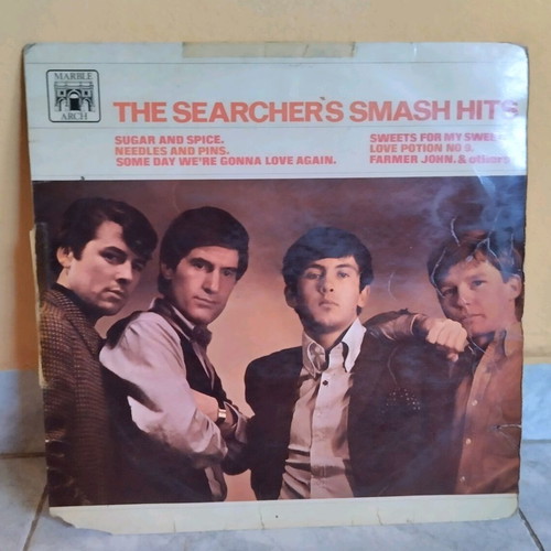 Searchers Smash Hits vinyl record used, rock