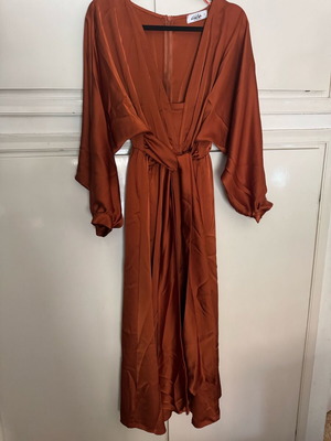 Chaton Diane dress orange like new size M
