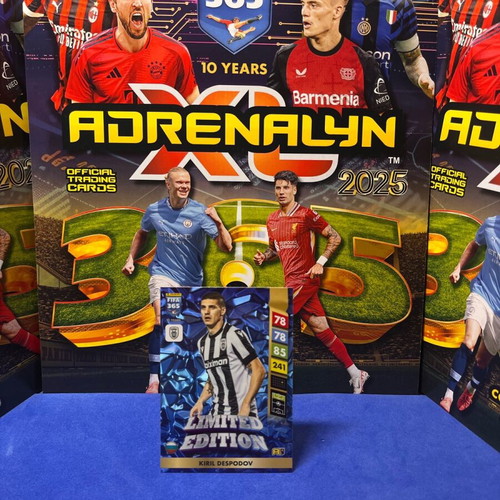 FIFA 365 Adrenalyn 2025 Limited Edition Kiril Despodov card new