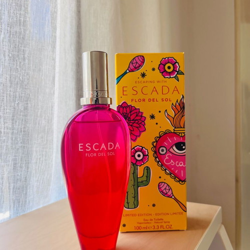 Escada Flor Del Sol Eau de Toilette 100ml like new limited edition