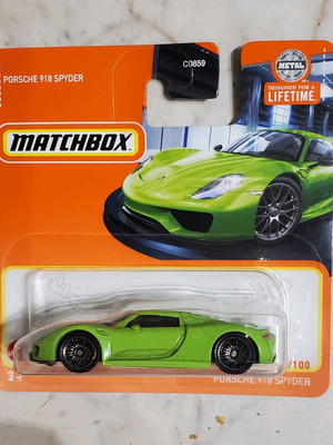 Matchbox Porsche 918 new