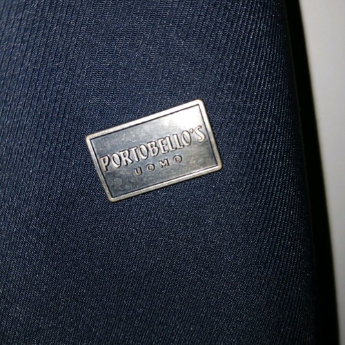 Portobello men's jacket dark blue size Large new