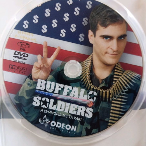 Buffalo Soldiers 2001 DVD used with Greek subtitles