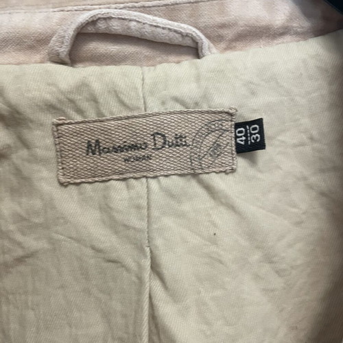 Massimo Dutti vintage coat like new, beige, sizes XS and S
