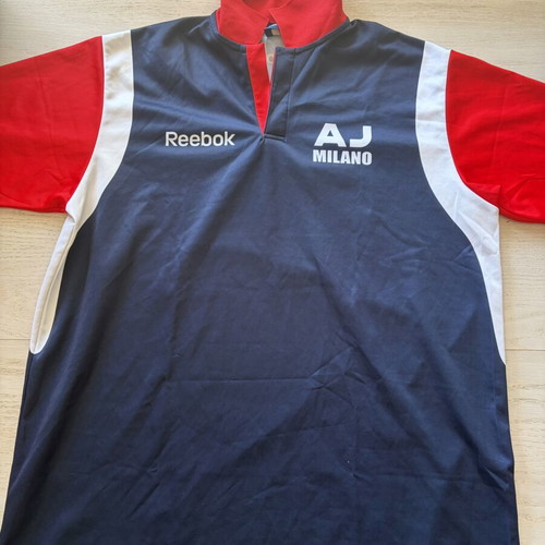 Vintage Armani Jeans Milano 2006-08 Reebok Training Shirt like new