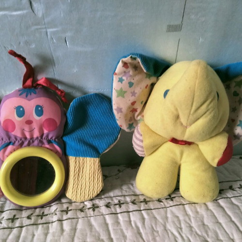 Playskool plush toys like new, 1990s classic