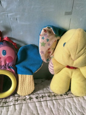 Playskool plush toys like new, 1990s classic