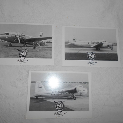 Airplanes used, pack of 5 cards