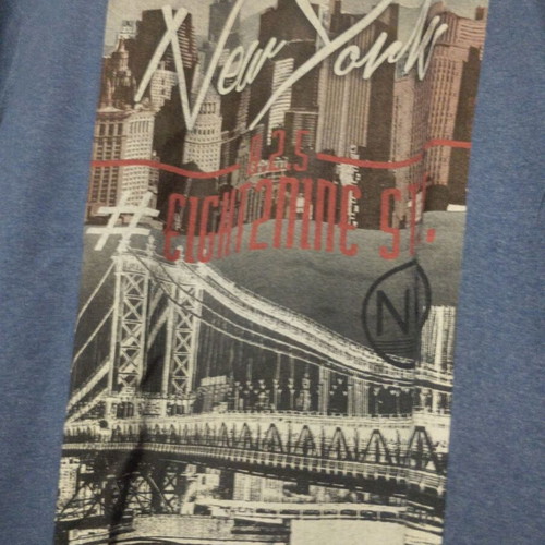 Bodymove classic T-shirt large blue like new