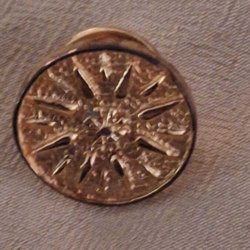 Vergina Star Pin like new, gold tone, collectible 1990s