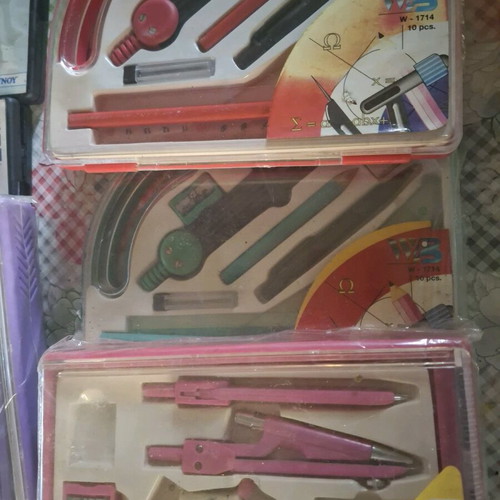 Set of compasses new, pack of 6 sets