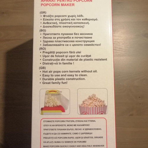 Electric popcorn maker 1200W new