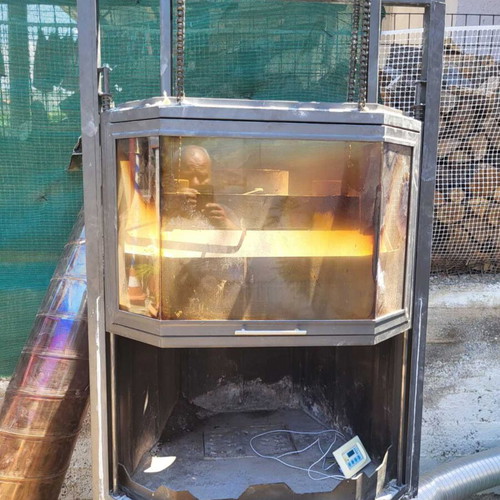 Energy-saving fireplace