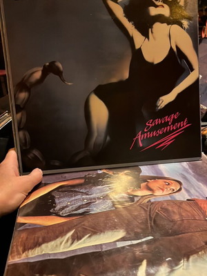 Scorpions Savage Amusement LP used, original 1988 edition