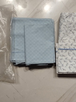 Vintage double bed sheet set 100% cotton, new