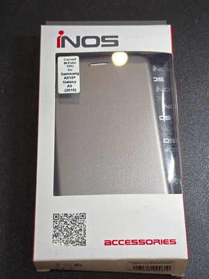 Flip Book Case inos για Samsung Galaxy A5 (2016) καινούργιο, Smoke Gray