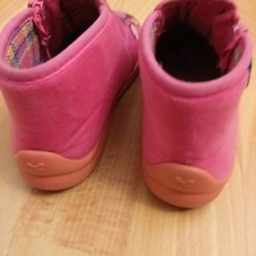 Girls' slippers Mini Max v.28 like new, pink purple