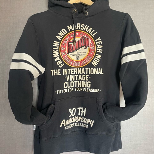 Franklin & Marshall 30th Anniversary Hoodie like new, size M, black