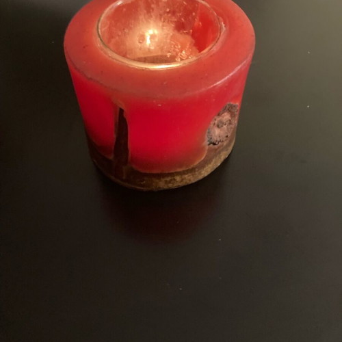 Decorative candles for tealights like new, handmade