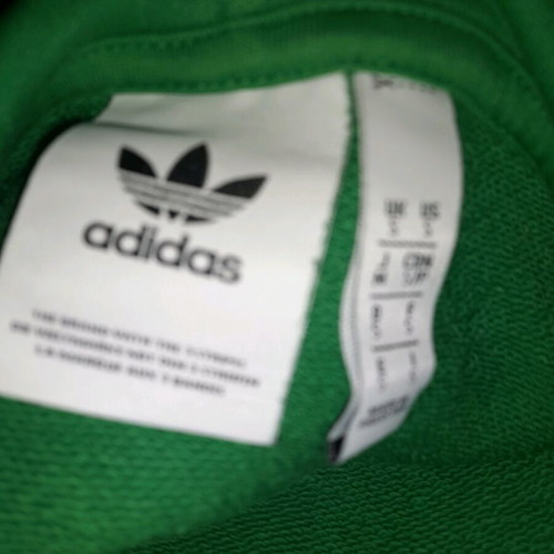 Adidas original sweatshirt size S green like new