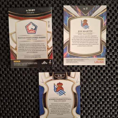 Panini Prizm Football Cards like new