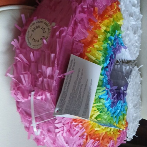 Jumbo Rainbow Piñata like new