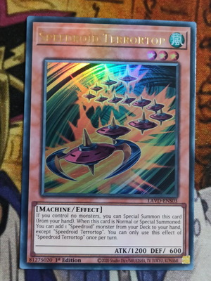 Speedroid Terrortop Ultra Rare карта Yu-Gi-Oh!