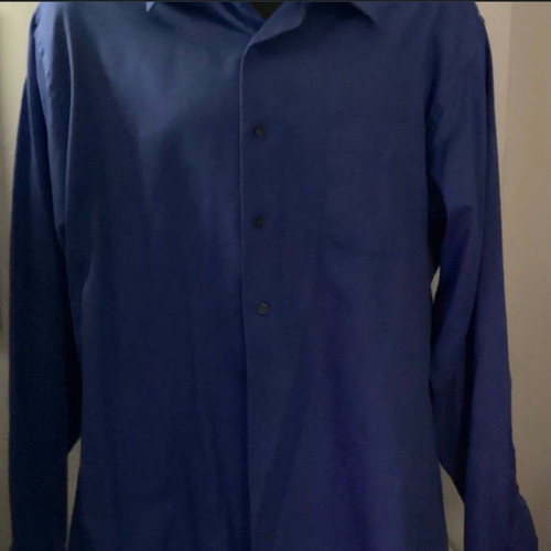 Geoffrey Beene Men’s Shirt XL Like New Blue