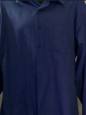 Geoffrey Beene Men’s Shirt XL Like New Blue