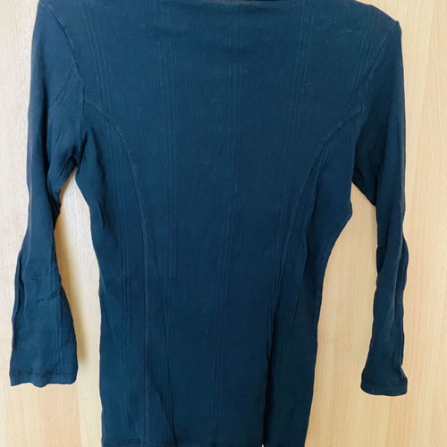 Dolce & Gabbana black women's blouse with 3/4 sleeve used