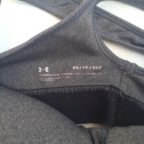 Under Armour women's sports bra size XS, grey