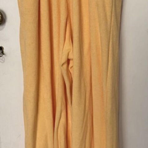 Benissimo one-piece new, terry fabric, orange, short-sleeve with belt