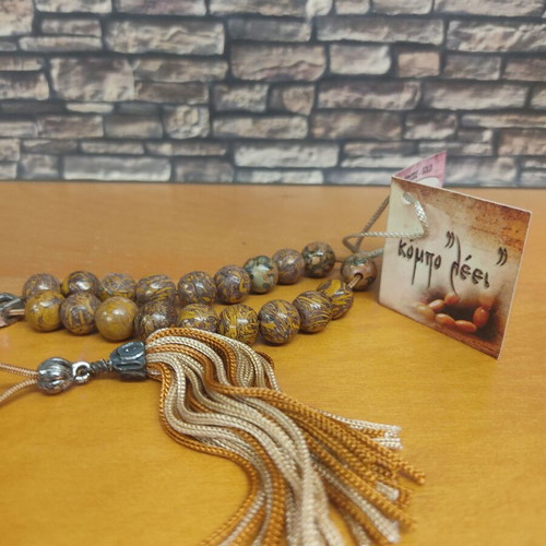 Jasper Worry Beads new, painted