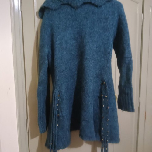 Long wool cardigan Large/XL, warm