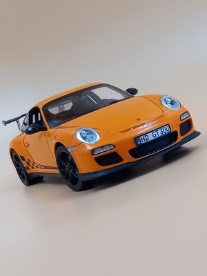 Norev Porsche GT3 1/18 orange like new