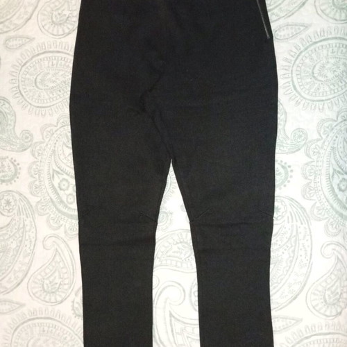 H&M black winter leggings XL used made of viscose