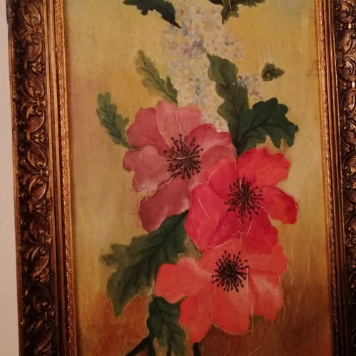 Vintage Wildflower Frame