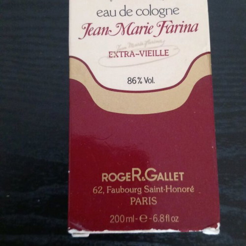 Eau de Cologne Jean Marie Farina 200ml Roger Gallet new vintage
