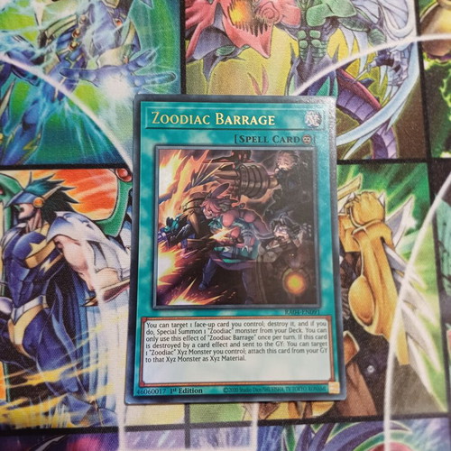 Zoodiac Barrage Ultra Rare Spell Card near mint