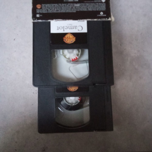 Camelot VHS tape used, double, 1990s edition