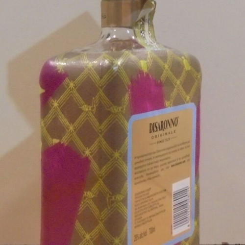 Disaronno Originale By Trussardi collectible empty bottle used